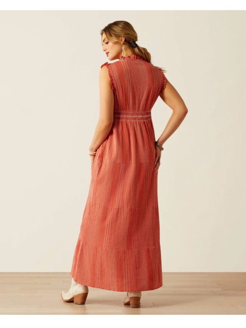 ARIAT WOMEN'S SUNSET STATE OF MIND DRESS - Picture 4 of 11